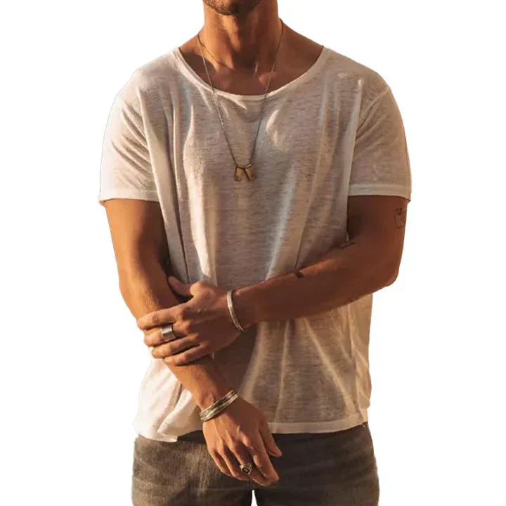 Lennon – Camiseta Casual de Todos los Días con Ajuste Cómodo