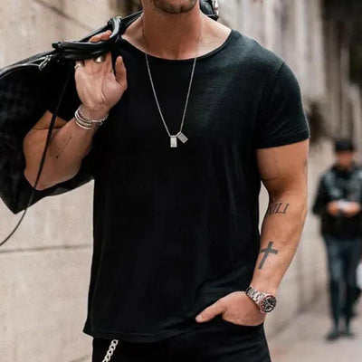 Lennon – Camiseta Casual de Todos los Días con Ajuste Cómodo