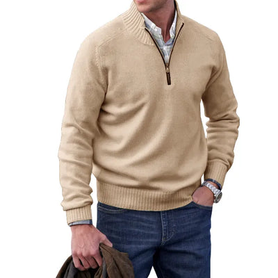 Huron - Cremallera Pullover Cachemir Calidad Premium