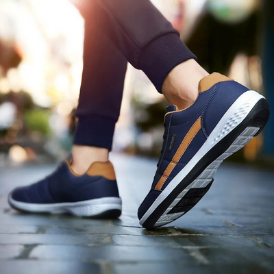 Clarenz - Leder Orthopädische Sneaker Herren Komfort