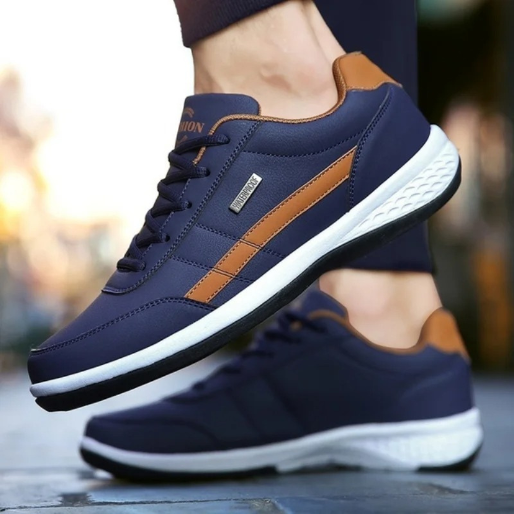 Clarenz - Leder Orthopädische Sneaker Herren Komfort