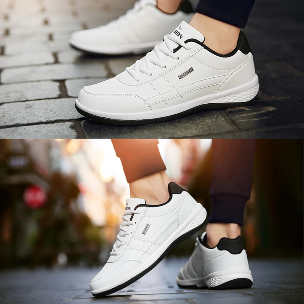 Clarenz - Leder Orthopädische Sneaker Herren Komfort