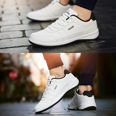 Clarenz - Leder Orthopädische Sneaker Herren Komfort