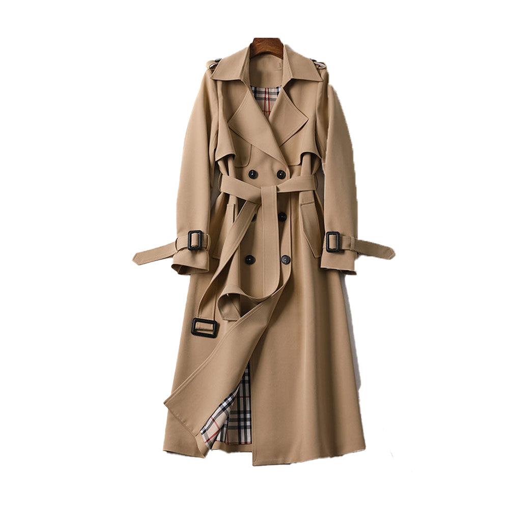 Chloé – Abrigo trench de mujer con doble botón
