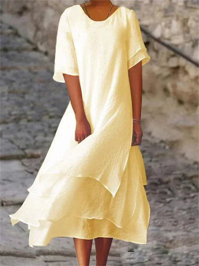 Amaya - Vestido Largo de Elegancia Sin Esfuerzo
