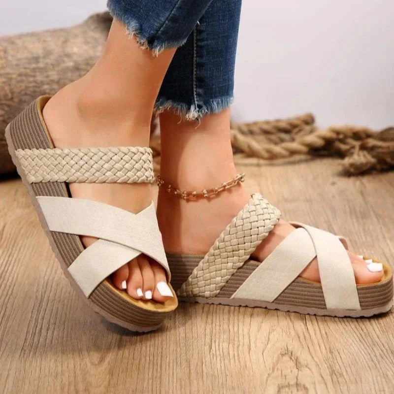 Anika - Sandalias Ortopédicas de Conforto Todo el Día