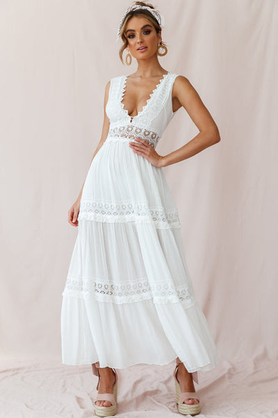Lucia - Vestido largo chic