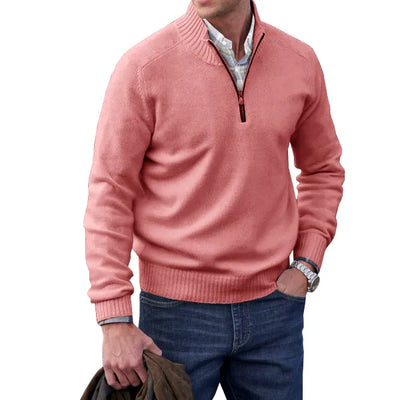 Huron - Cremallera Pullover Cachemir Calidad Premium