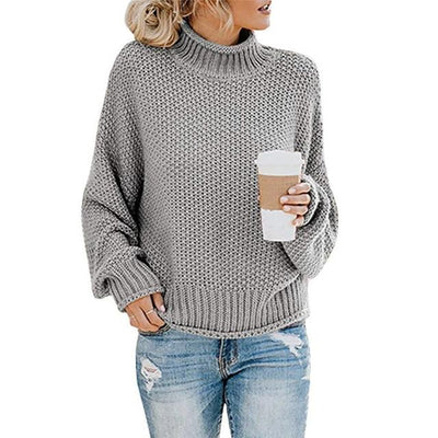 Donoma - Cálido Mujer Moda-Pullover