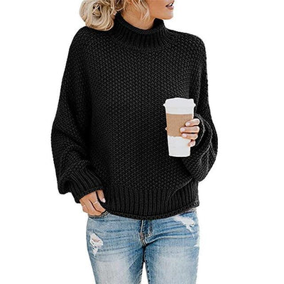 Donoma - Cálido Mujer Moda-Pullover
