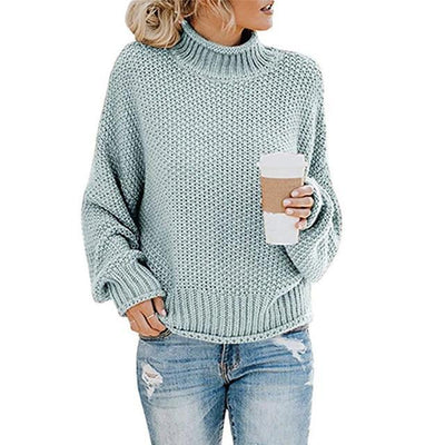 Donoma - Cálido Mujer Moda-Pullover