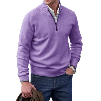 Huron - Cremallera Pullover Cachemir Calidad Premium