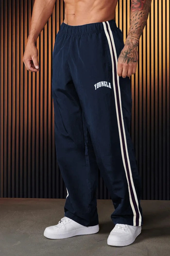 Daniel – Pantalones de chándal con doble raya