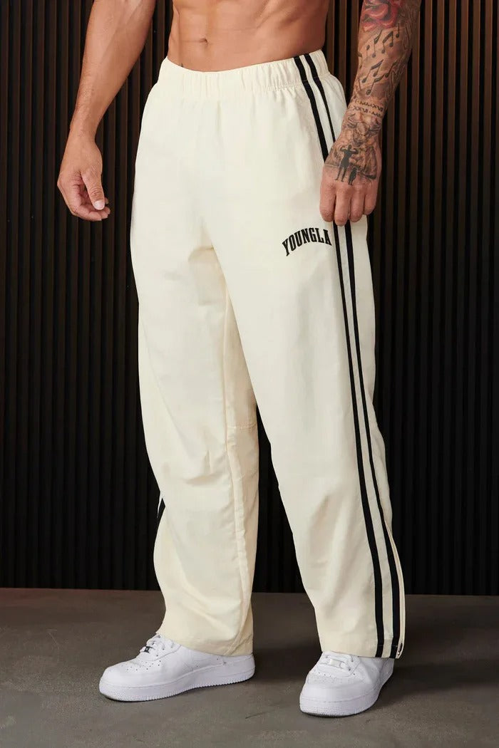 Daniel – Pantalones de chándal con doble raya