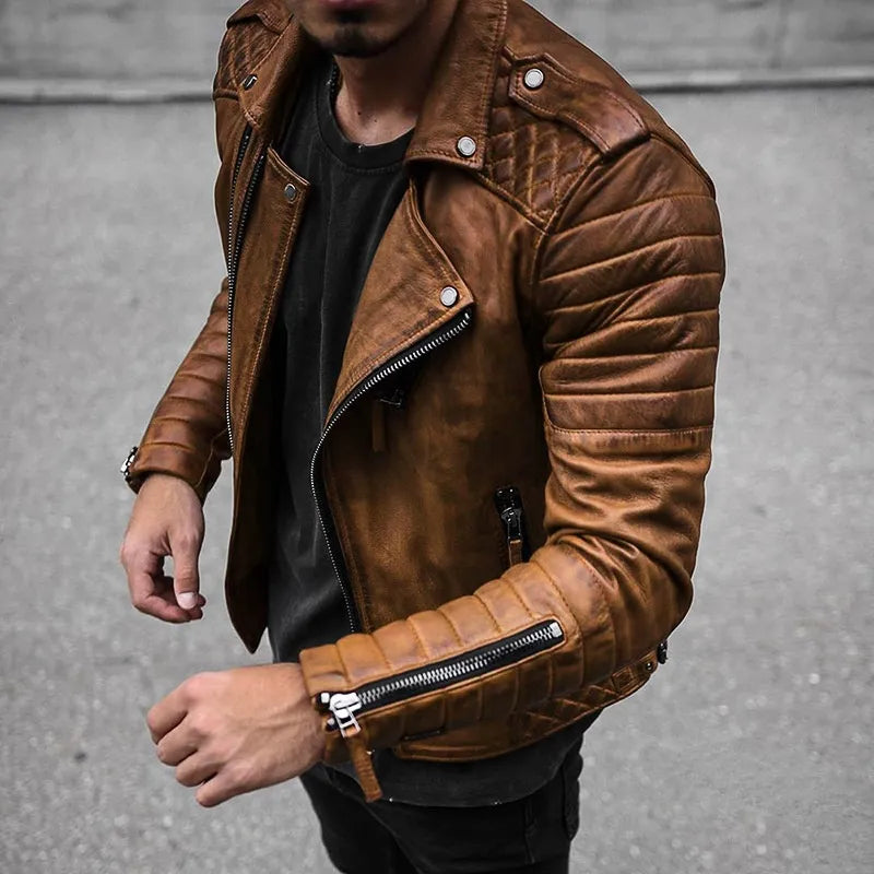 Ronan – Chaqueta de Cuero Urban Rebel