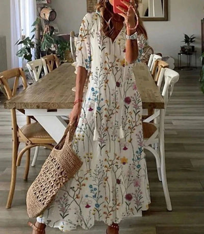 Claidel - Vestido Bohemio de Ensueño