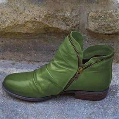 Hina - Botas de Cuero de Mujer a la Moda