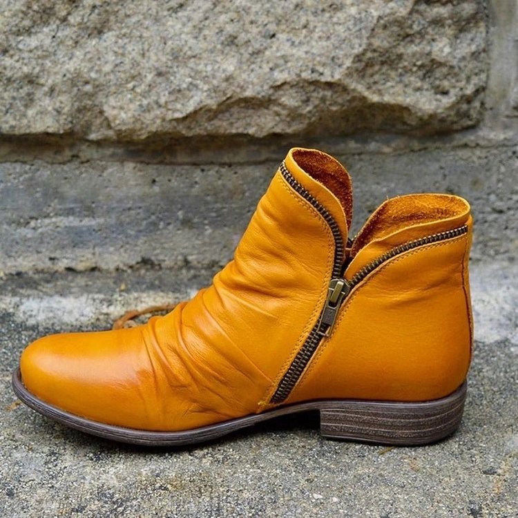 Hina - Botas de Cuero de Mujer a la Moda