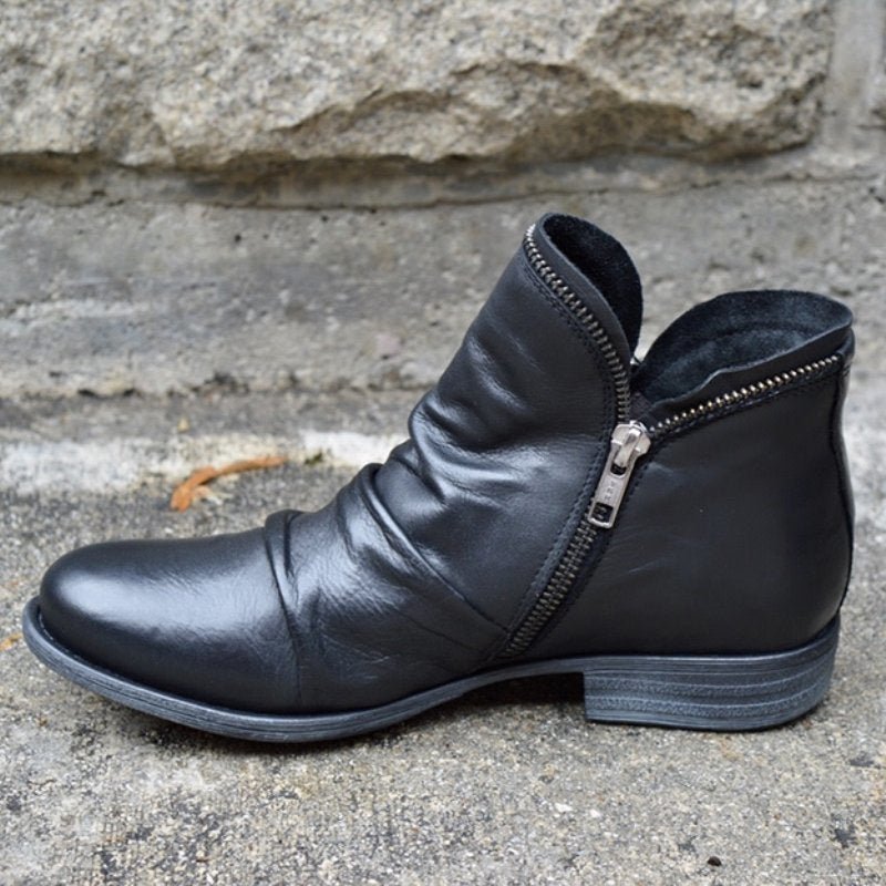 Hina - Botas de Cuero de Mujer a la Moda