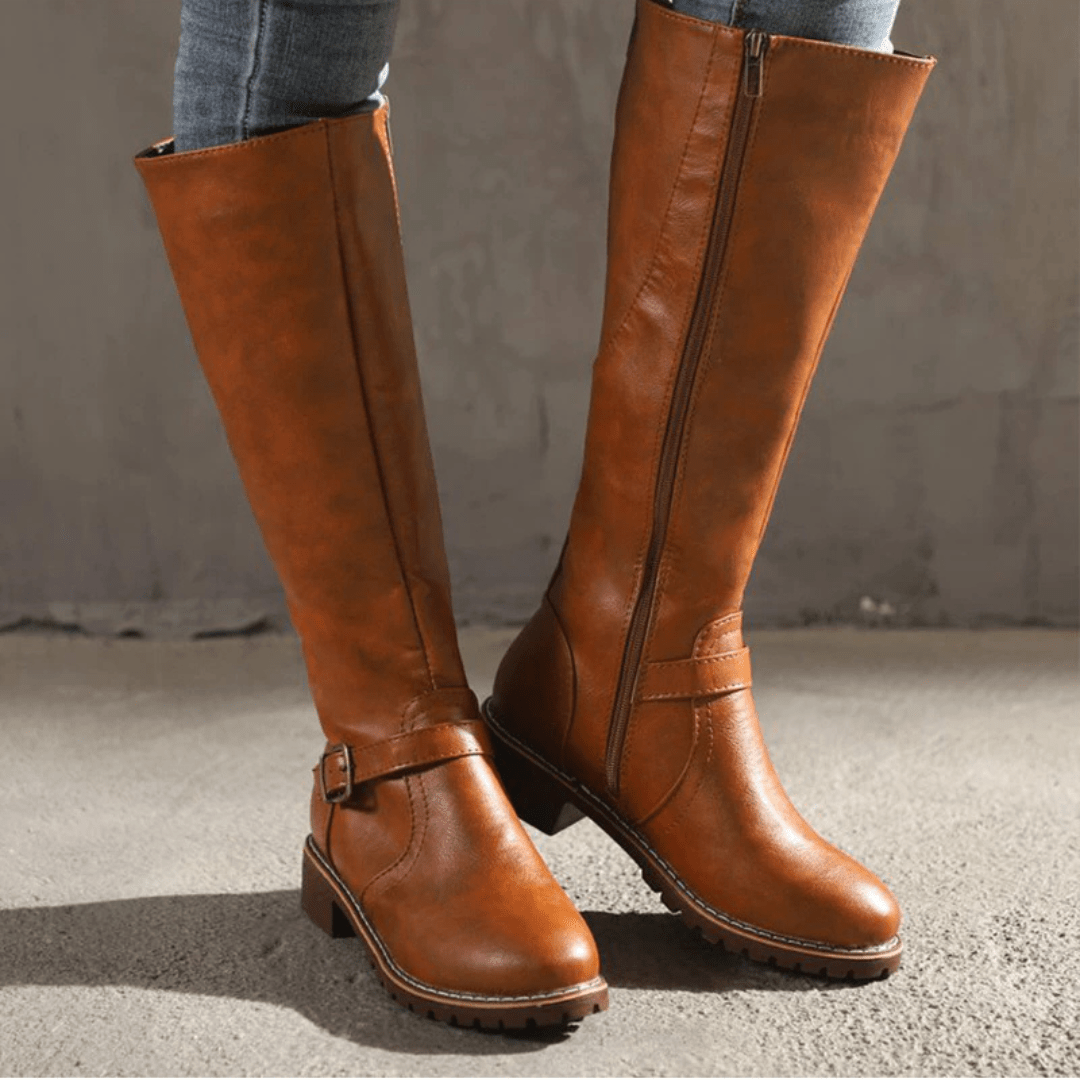 Chelsie - Botas Retro Elegantes para Mujer