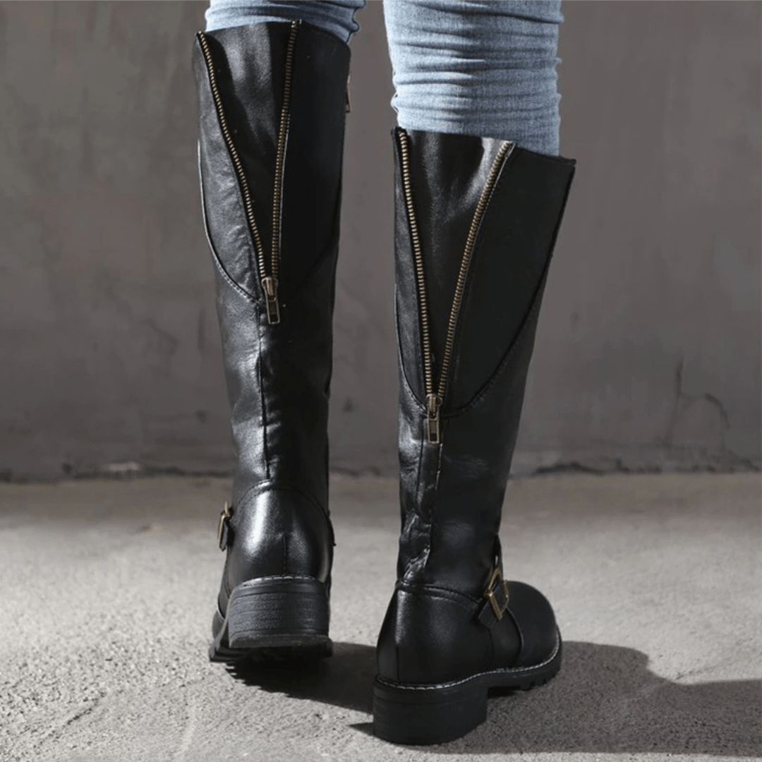 Chelsie - Botas Retro Elegantes para Mujer