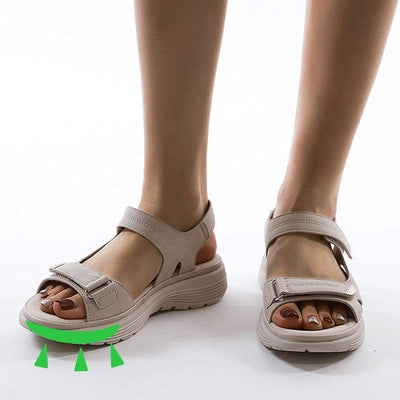 Crisha - Sandalias ortopédicas de soporte y estilo