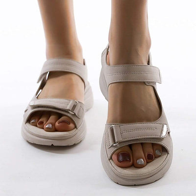 Crisha - Sandalias ortopédicas de soporte y estilo
